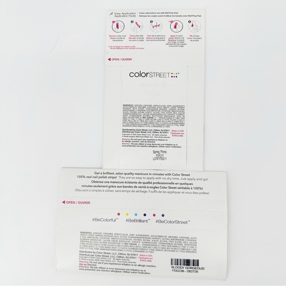 Color Street 4 Piece Bundle of Nail Polish Strips - Picture 6 of 6